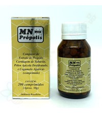 MN プロポリス 錠剤 200錠 プロポリス、アガリクス茸、サメの軟骨、花粉